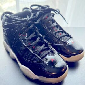 USED Kids/Children size 13C Jordan 6 Rings Basketball shoes